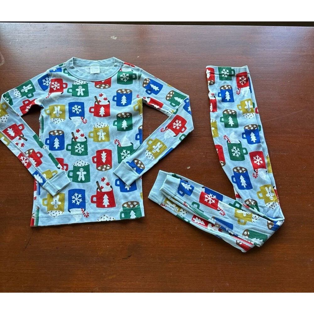Hanna Andersson Hot Coco gingerbread christmas Pajamas NWOT